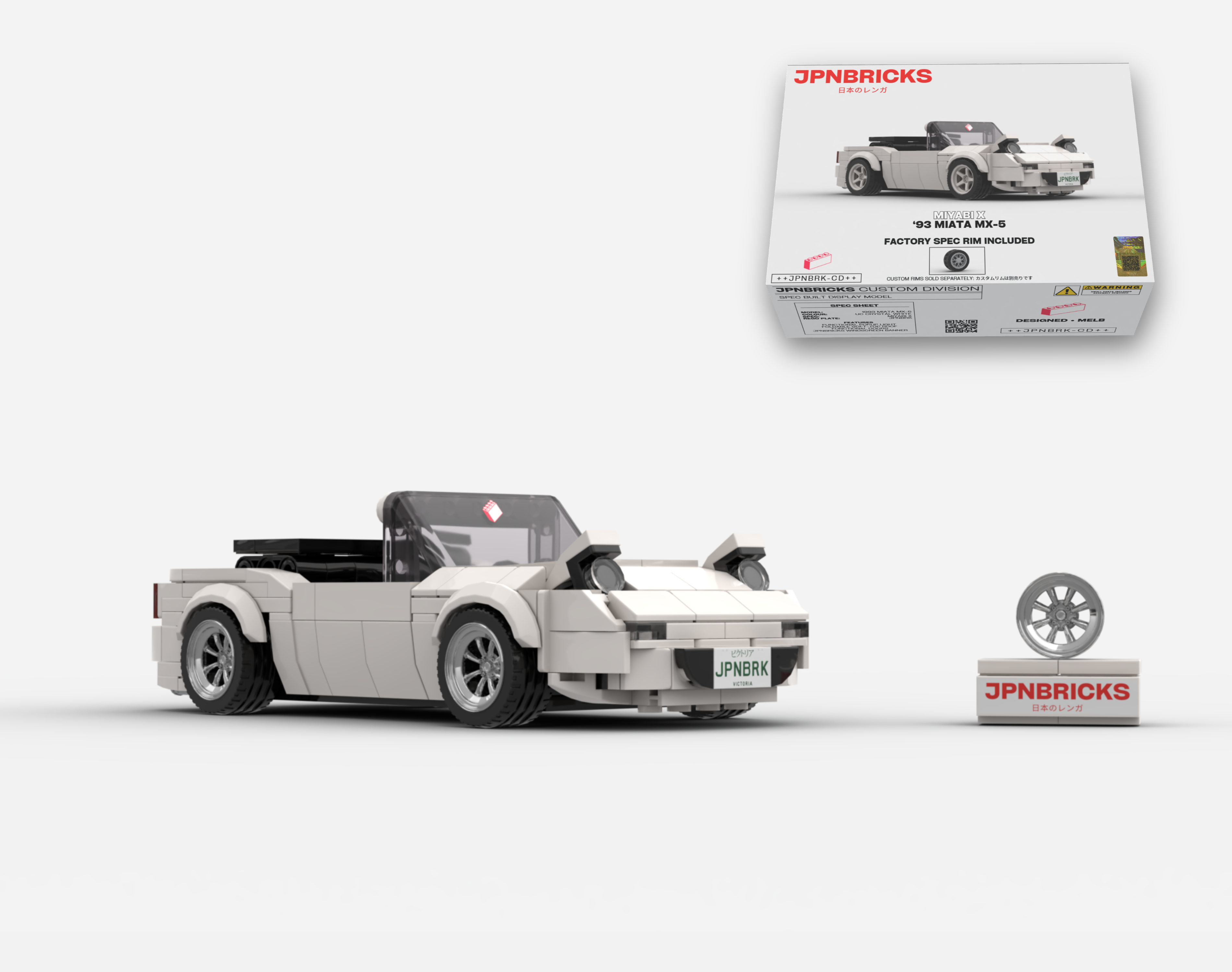 1993 MIATA MX-5 UC CRYSTAL WHITE