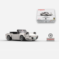 1993 Miata MX-5 UC Crystal White Brick Car Model Kit