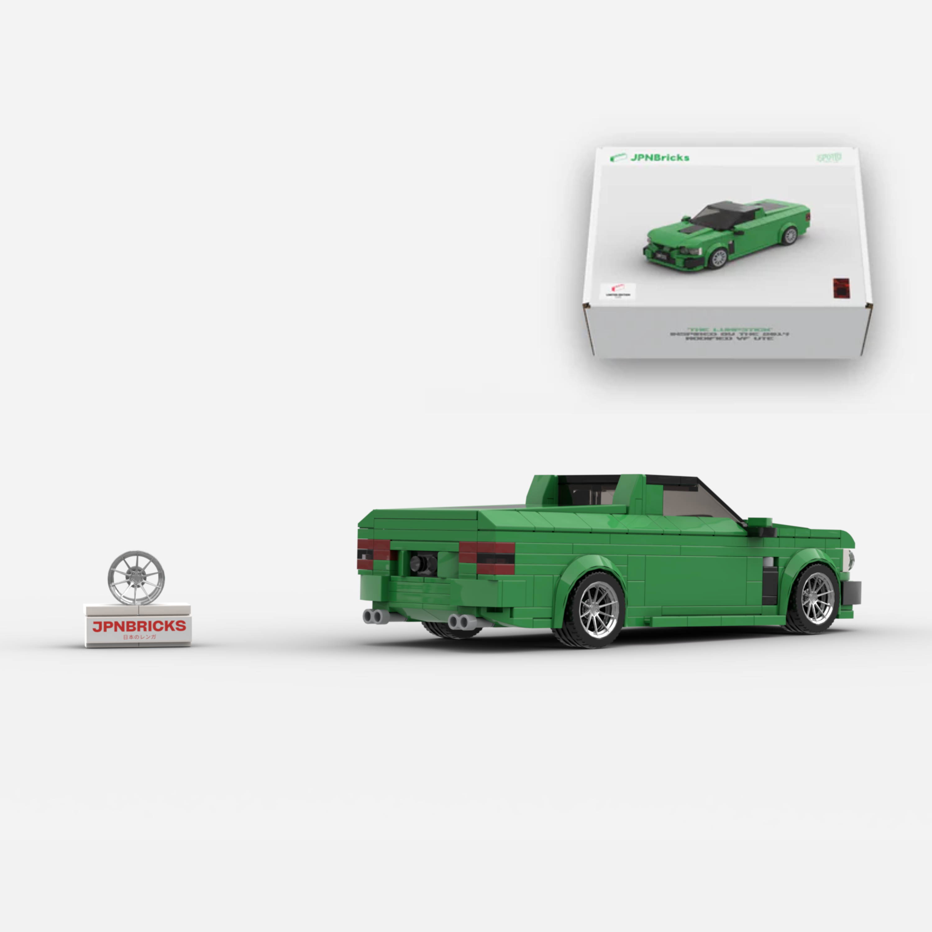 SPOTTO'S LUMPSTICK #001 // 2014 MODIFIED VF BRICK CAR MODEL KIT