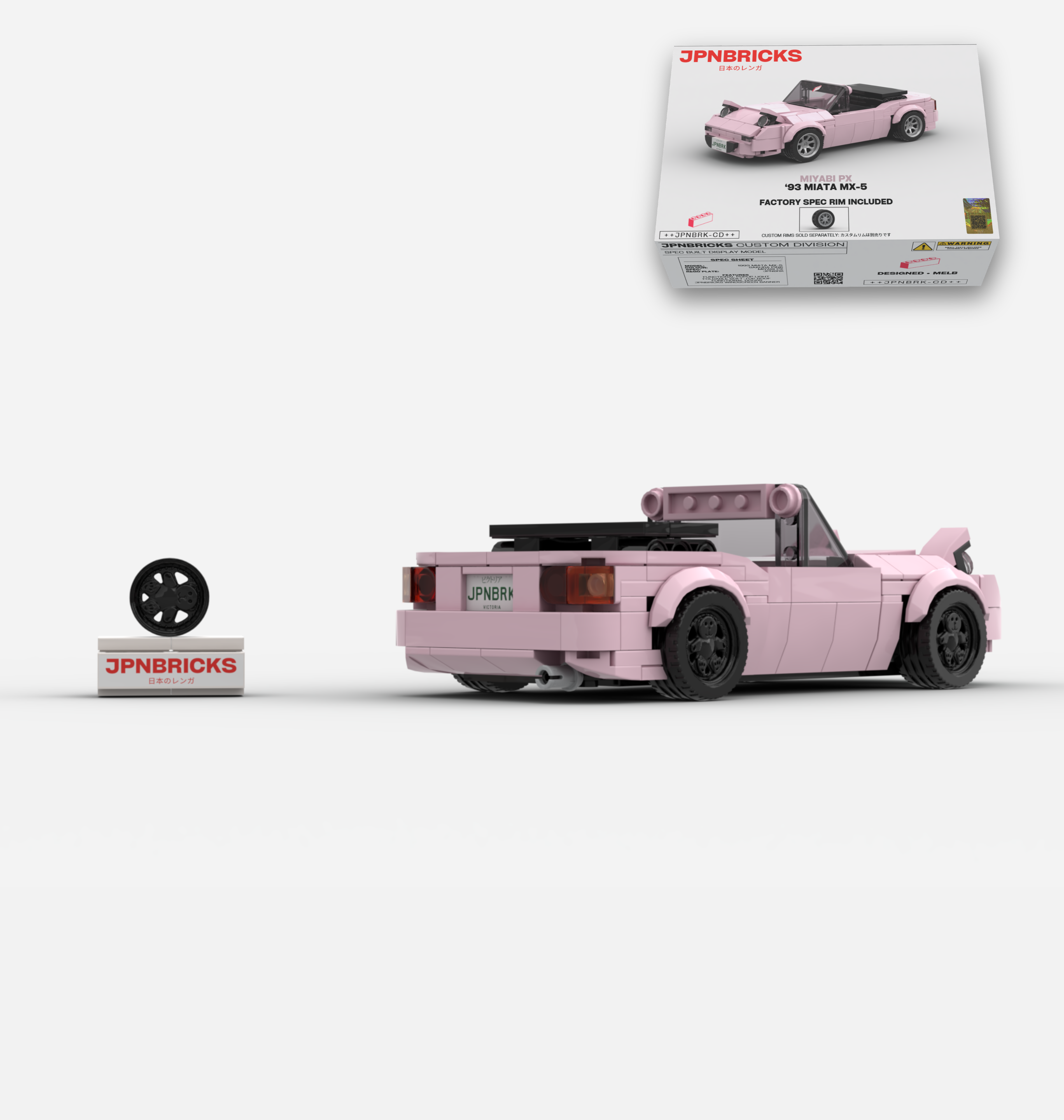 1993 MIATA MX-5 SAKURA PINK