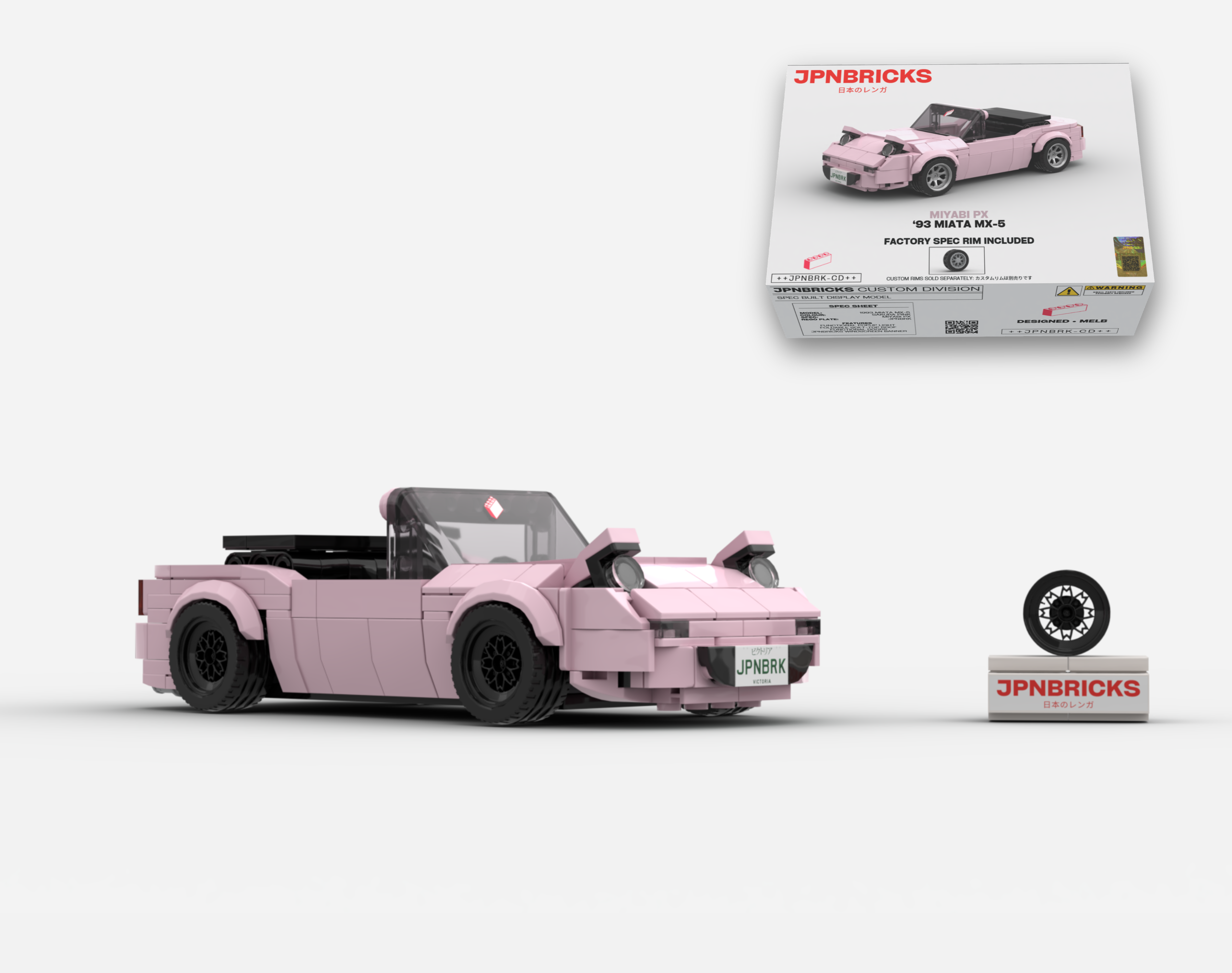 1993 MIATA MX-5 SAKURA PINK