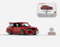 2005 LANCER EVOLUTION IX WAGON P85 RED BRICK CAR MODEL KIT