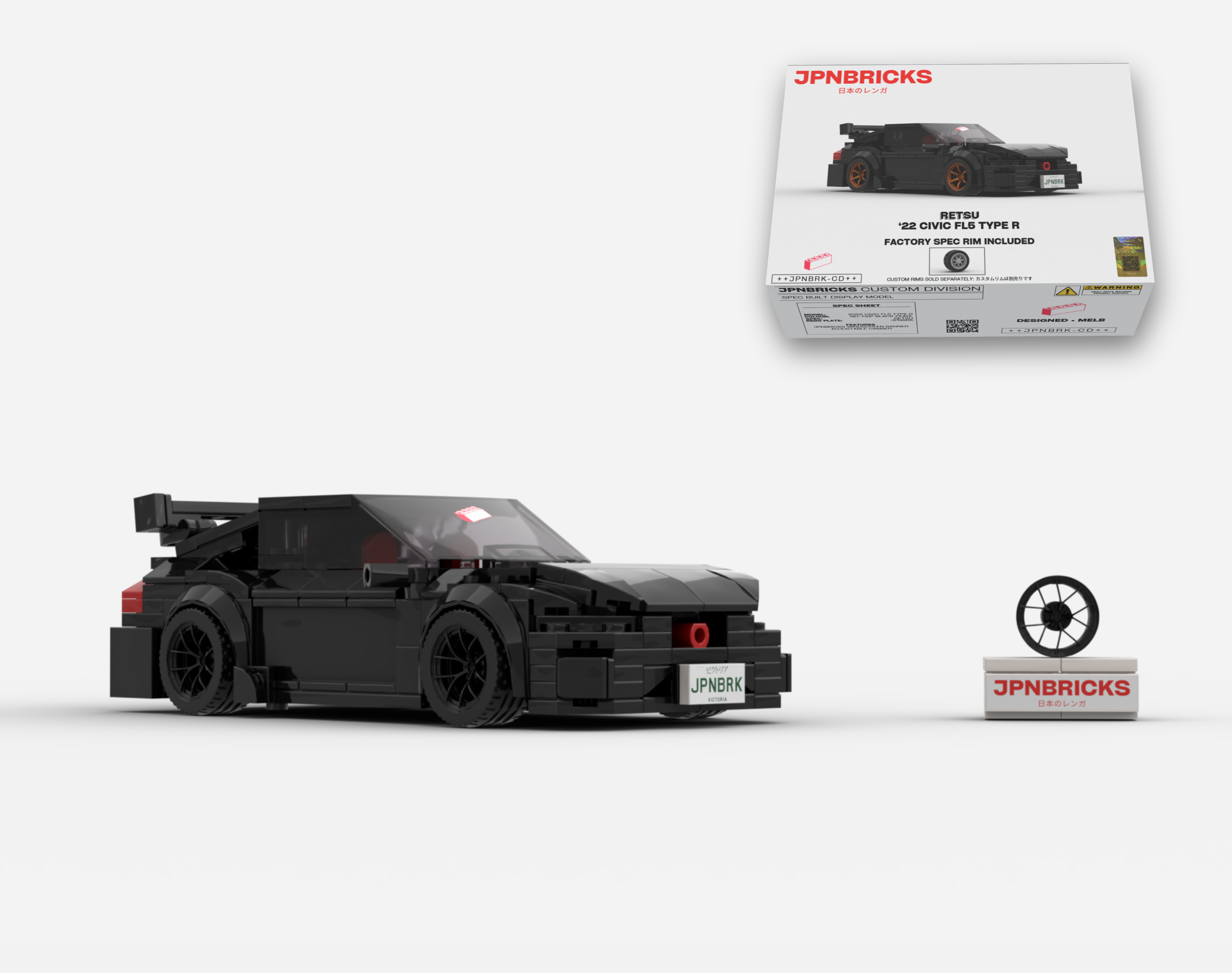 2022 CIVIC TYPE R FL5 NH-731P BLACK