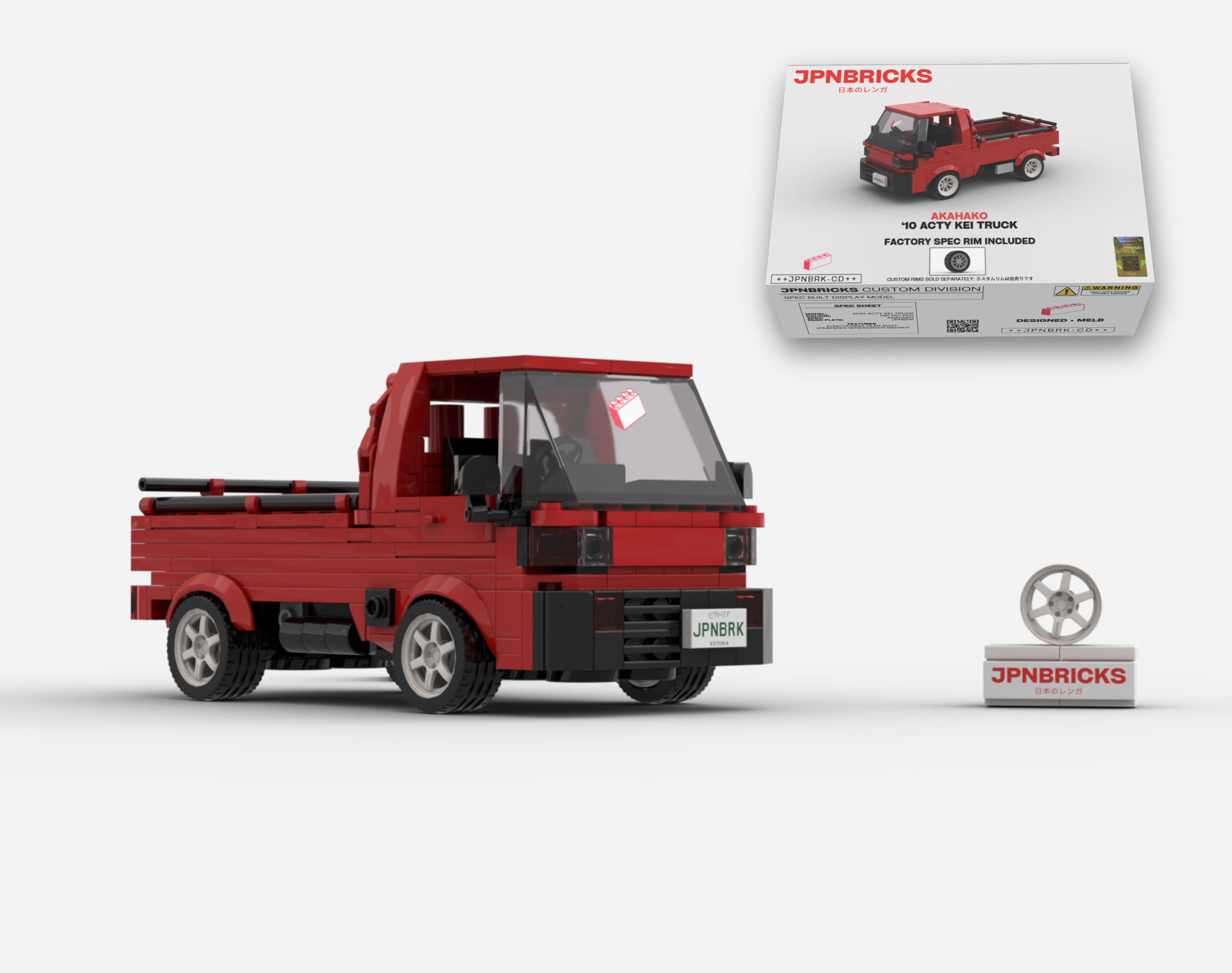 2010 ACTY KEI TRUCK R81 RED