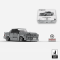190E Pandem Edition V1.0 (1982-1993) // 1 of 500 Brick Car Model Kit
